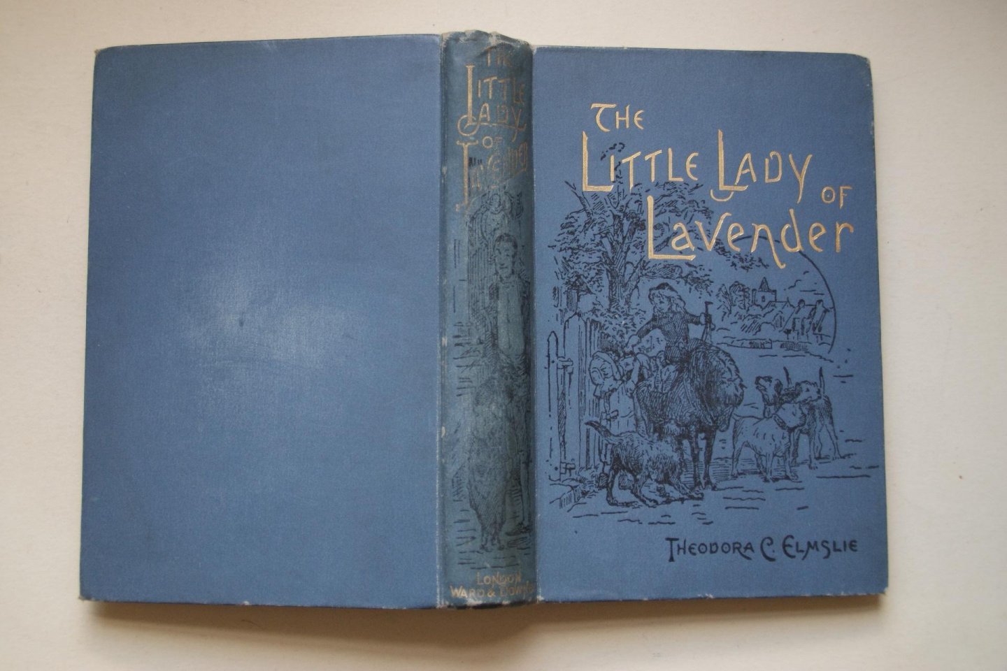 Elmsly, Theodora C. - The Little Lady Of Lavender  Illustrated by Edith Scannell  & H.L.E.