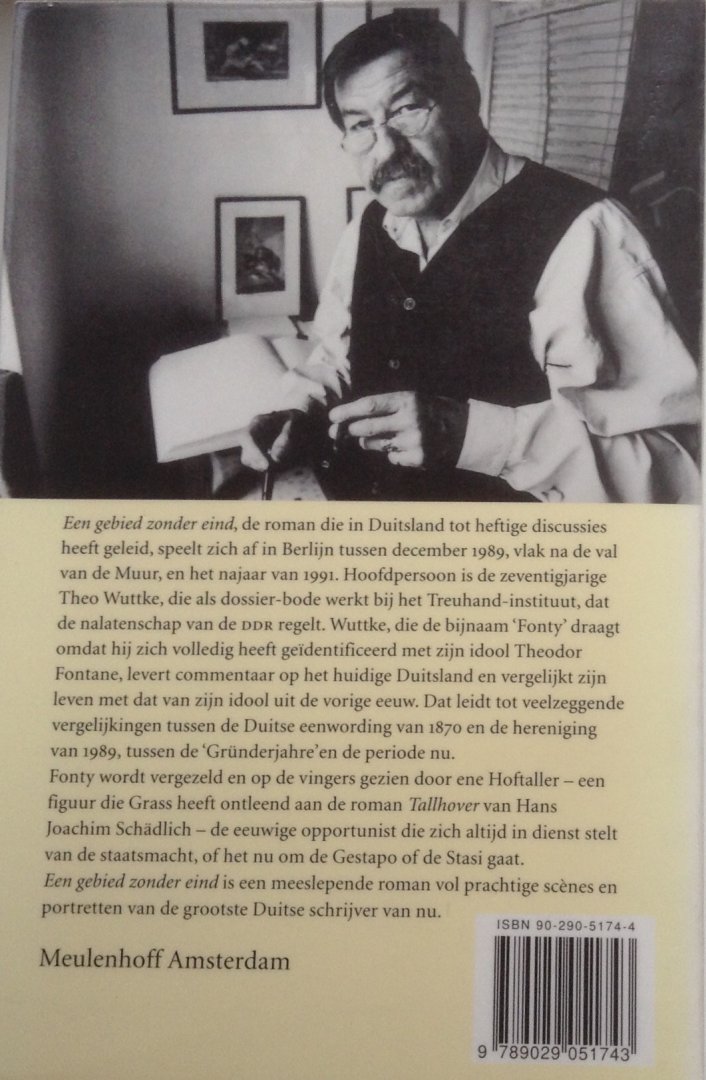 Grass, Günter - Een gebied zonder eind