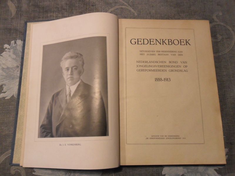 Vonkenberg J.E. - Gedenkboek 1888 - 1913