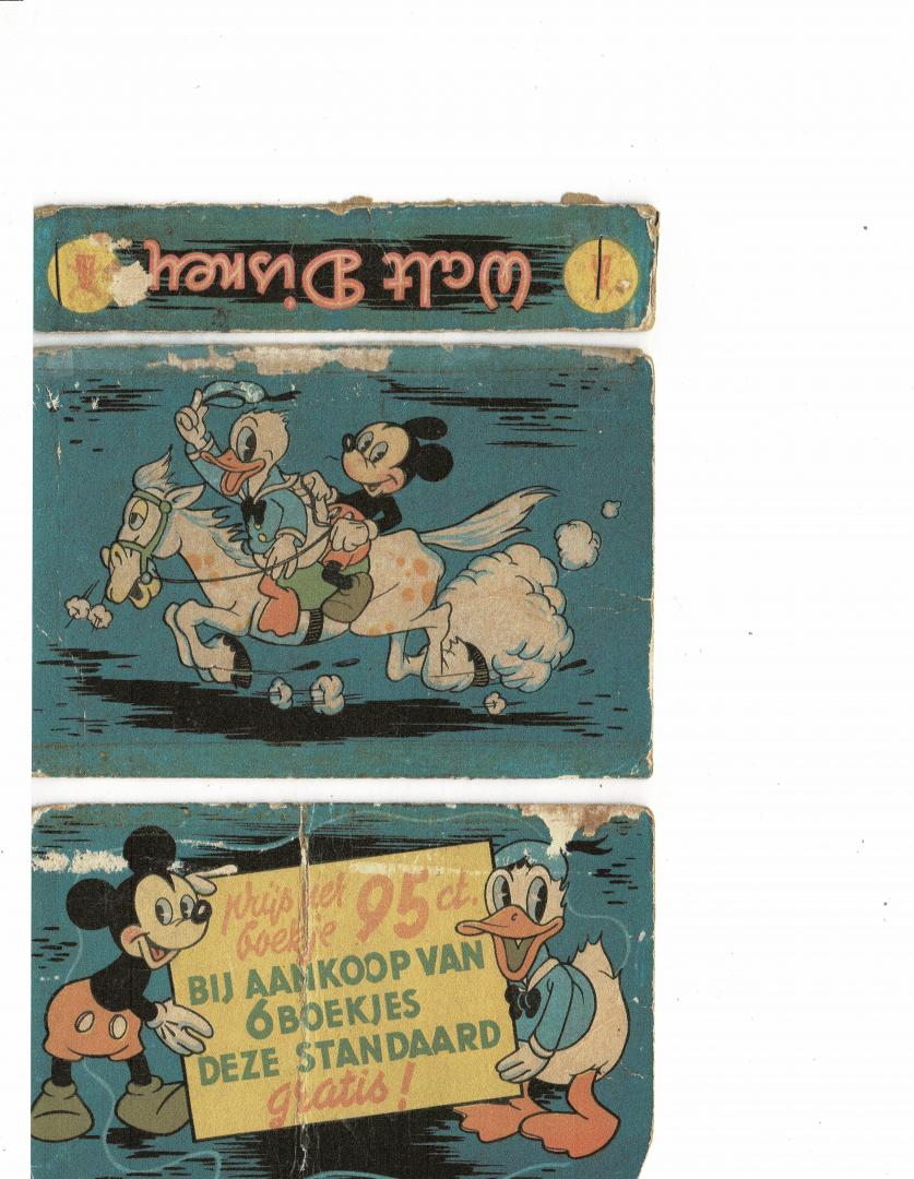  - Donald Duck en Mickey Mouse Mulder box 1949