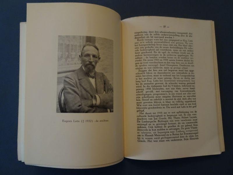 N/A. - Limburgse bijdragen, uitgave Leesgezelschap Hasselt 27e bundel. Het Leesgezelschap, 13 maart 1893-1953.