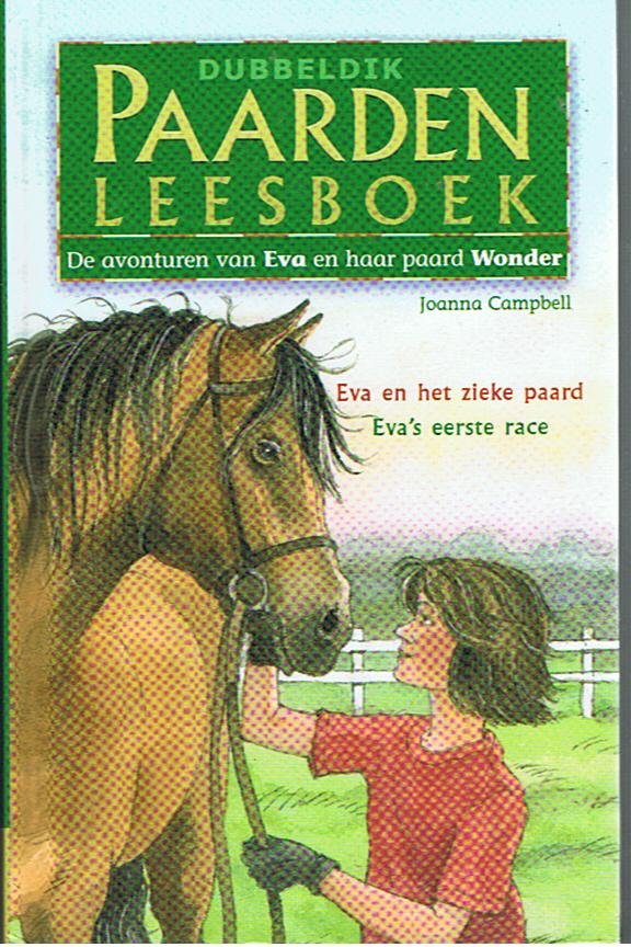 Campbell, Joanna - Paardenleesboek met twee verhalen : Eva en het zieke paard - Eva's eerste race