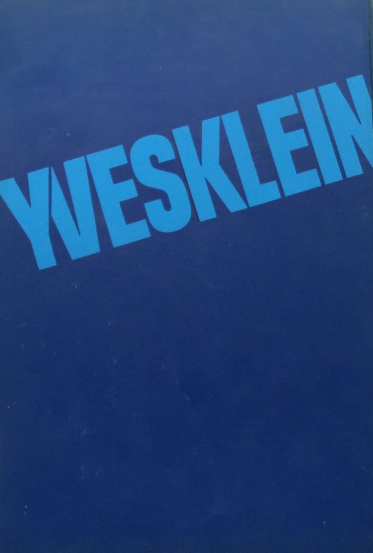 Klein, Yves; Stedelijk Museum - Yves Klein