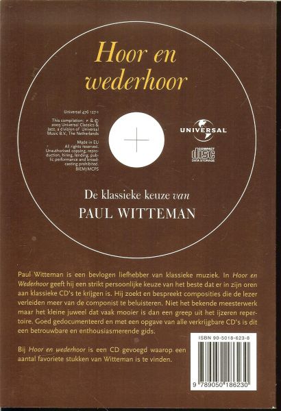 Witteman, Paul - Hoor En WederHoor