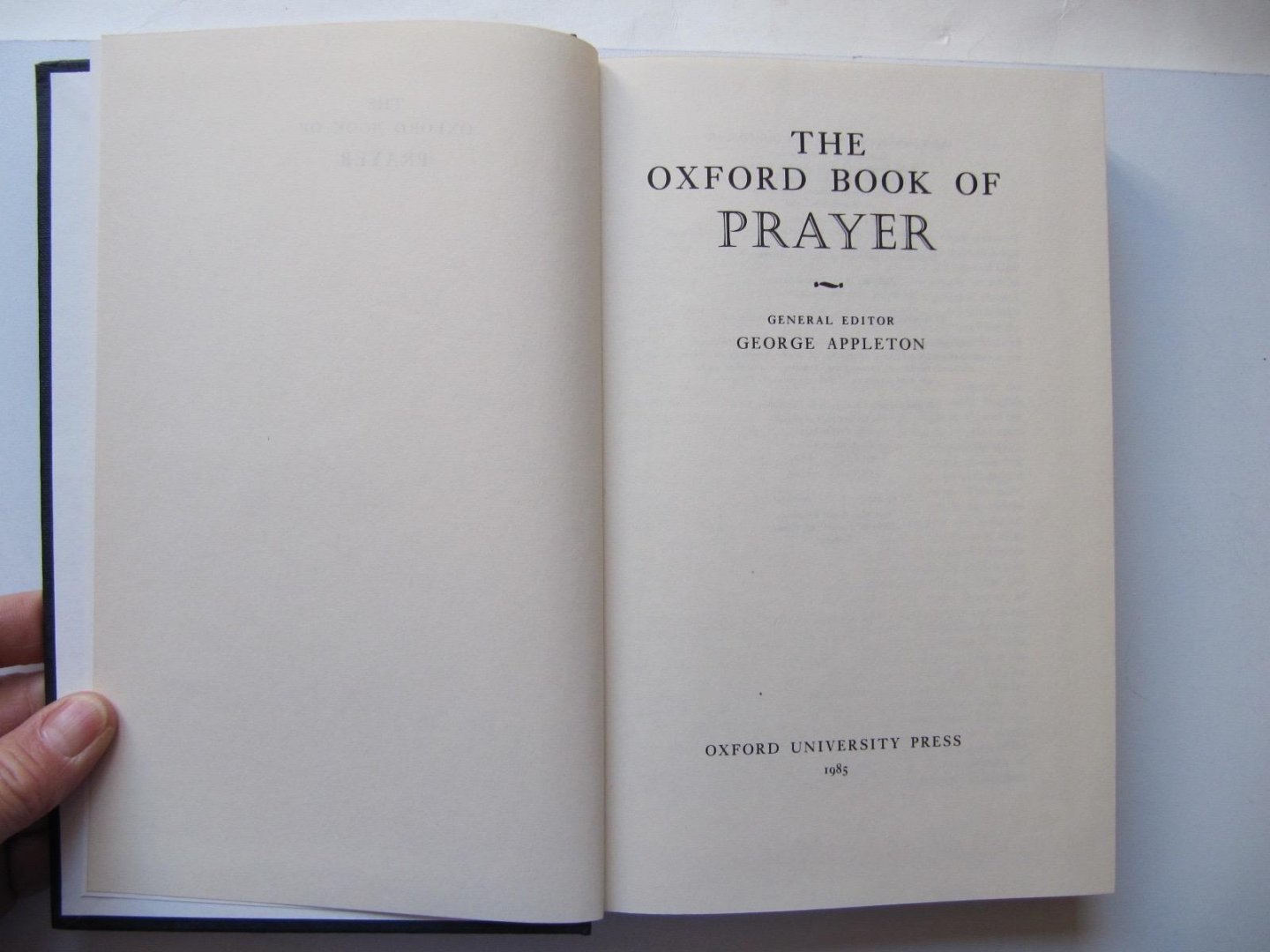 George Appleton - The Oxford Book of Prayer