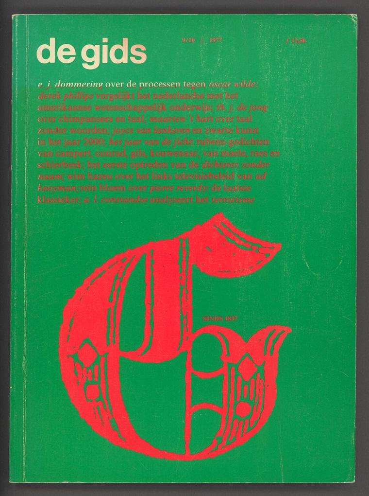 Phillips, Derek / Dommering, E.J. / Campert, Remco / Kouwenaar, Gerrit / Constandse, A.L. - De Gids 9/10 1977