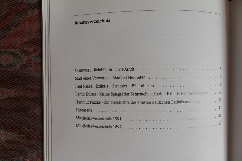 Neureiter, Manfred (Redaktion). - Einhundert Jahre 1891 - 1991. - Deutsche Exlibris Gesellschaft. - [ Beperkte oplage van 700 ex. ].