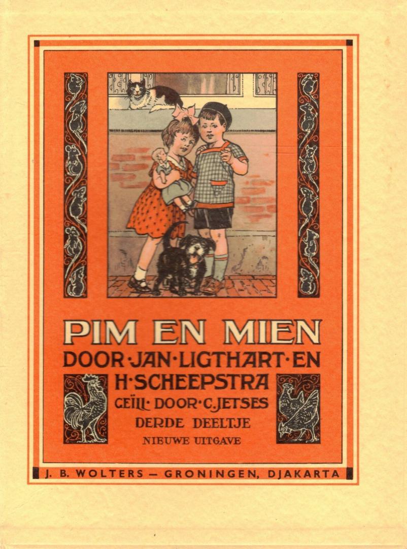 Ligthart, Jan en H. Scheepstra - Pim en Mien, derde deeltje