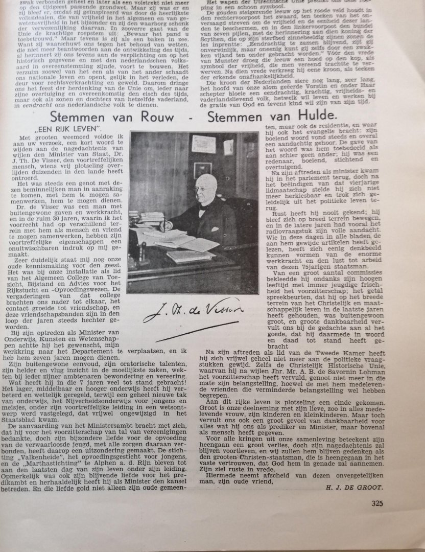 Dalmeijer e.a. - Universum , geïllustreerd tijdschrift voor Beschaving & Wetenschap, Efficiëncy, Organisatie mei 1932  nummer 366