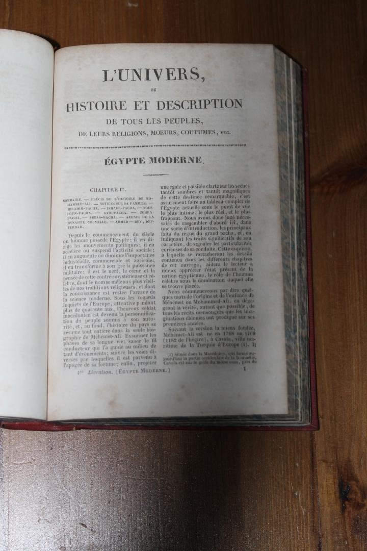 MARCEL, M.J.J. - AMEDEE RYME, M. - MM. P. et H. - 1) Egypte, depuis la conquète des Arabes jusqu'a la domination Française - 2) Sous la domination Française - 3) Sous la domination de Méhémet Aly / Egypte moderne