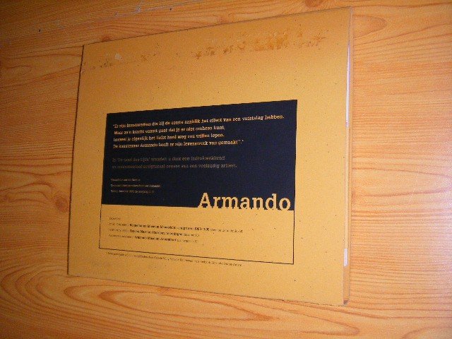 Ernst van Alphen, Anatol Gotfried, Elco Mes - De tand des tijds, Der Zahn der Zeit - Armando [set van 2 publicaties] Over Armando's bronzen 1988-1999 - Uber Armandos Bronzen 1988-1999