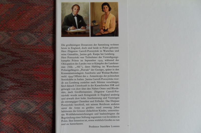 Plazewska, Maja (redaktie); Kawecki, Janusz (vertaling naar het Duits). - Europäische Malerei Galerie "Johannes Paul II". - Sammlung Janina und Zbigniew Carroll-Porczynski.