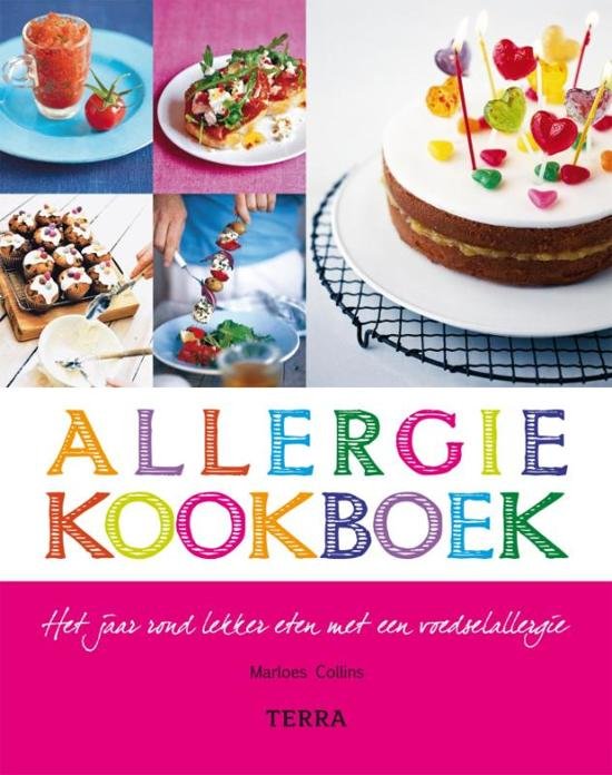 Collins, Marloes - Allergiekookboek   Het jaar rond lekker eten met een voedselallergie