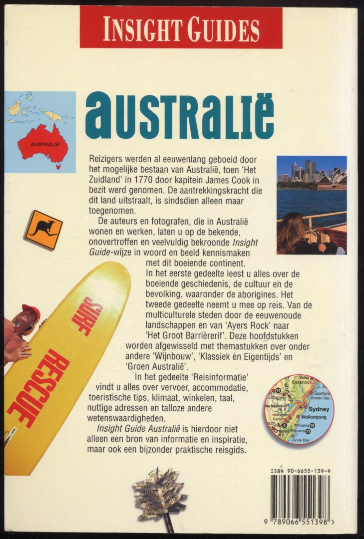 Heemskerk, B. (vertaling, redactie en bewerking) - Australië - Insight Guide - (Nederlandstalige editie)