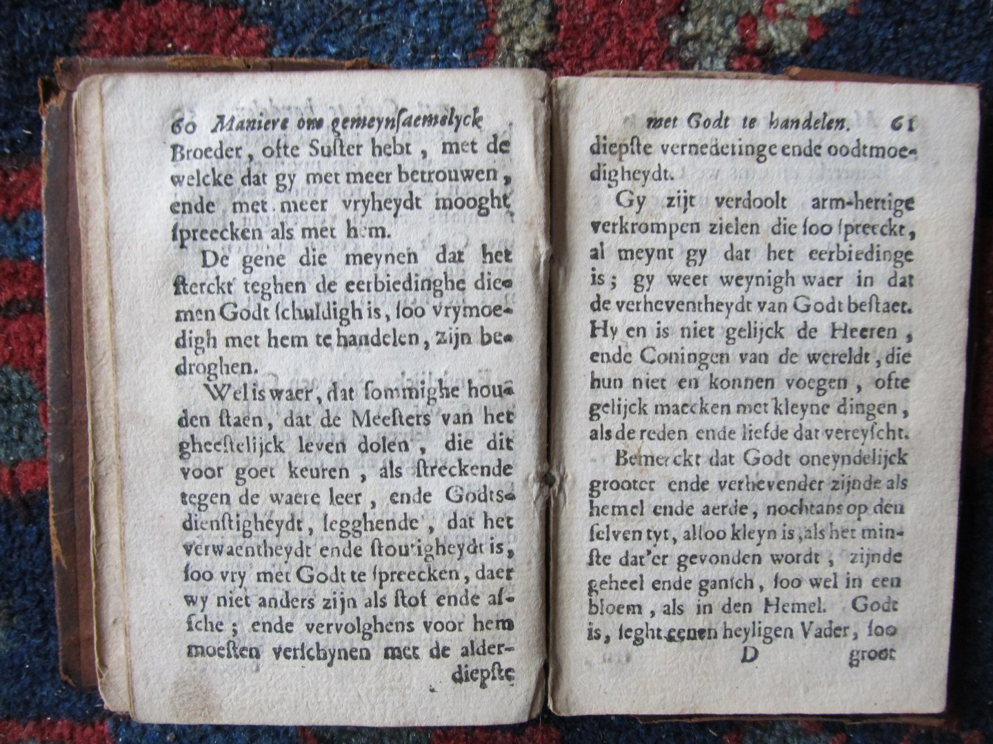  - MANIERE OM GEMEYNSAEMELYCK MET GODT TE HANDELEN
