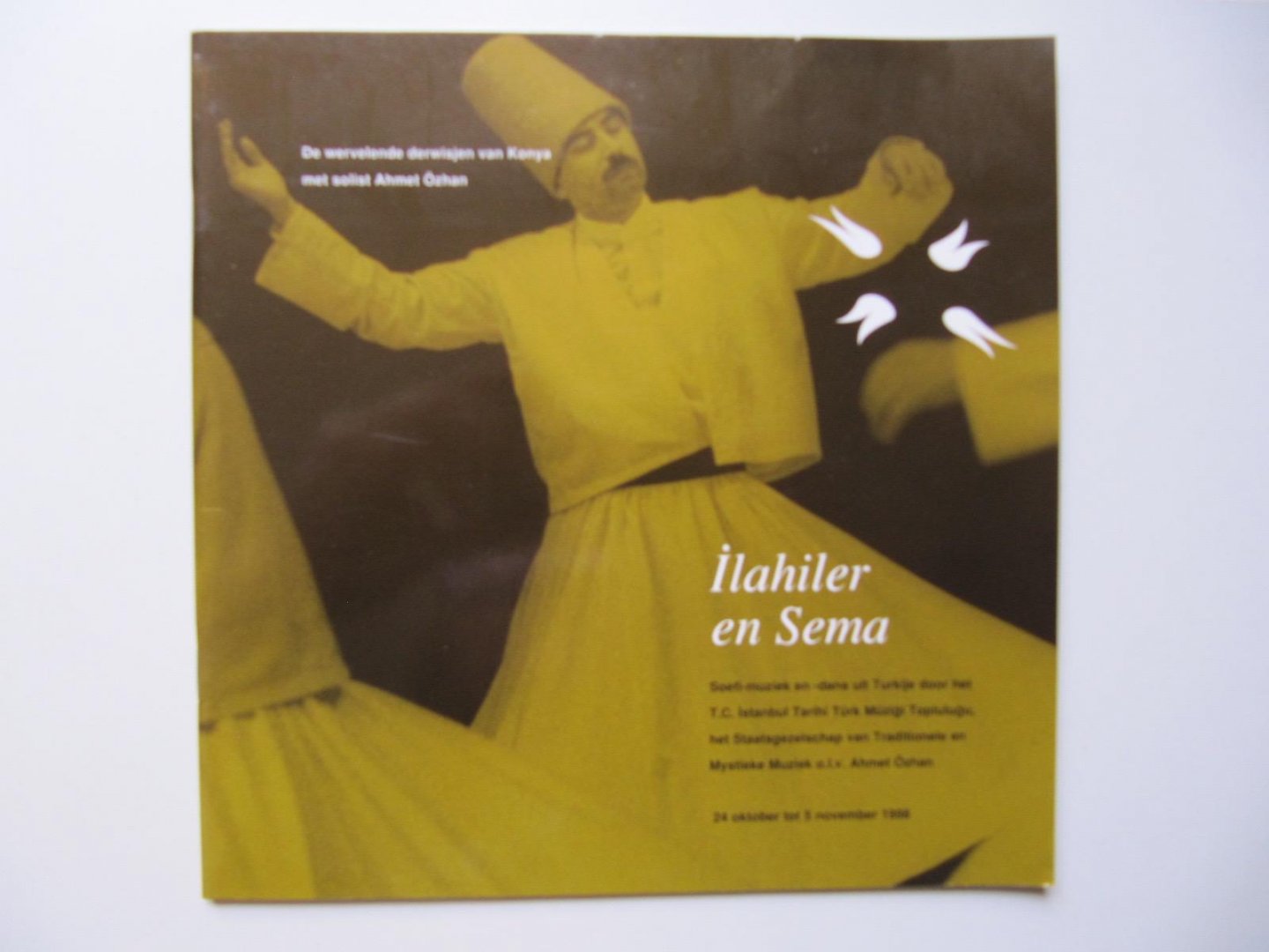 Ministerie van Cultuur Turkije - Ilahiler en Sema - Concertprogramma de wervelende derwisjen van Konya