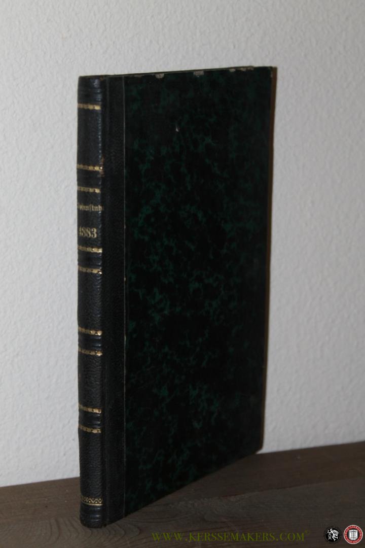 OERTEL, Horn - Die Spinnstube, ein Volksbuch für das Jahr 1883 (38. Jahrgang). Begründet von W. O. Horn. Im Vereine mit namhaften Volkschriftstellern fortgeführt von H. Oertel