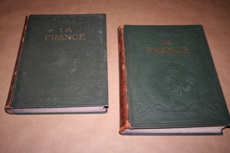 P. Jousset - La France - Geographie Illustrée -- Complete uitgave in 2 delen