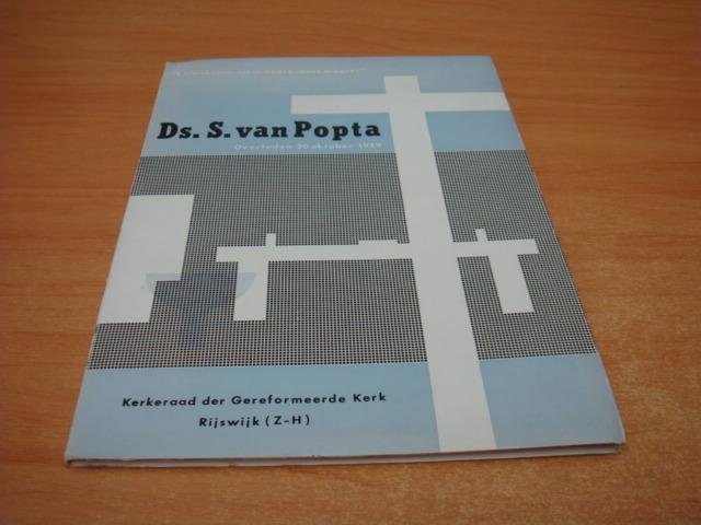 Popta, S van - Preken uitgegeven tot zijn nagedachtenis