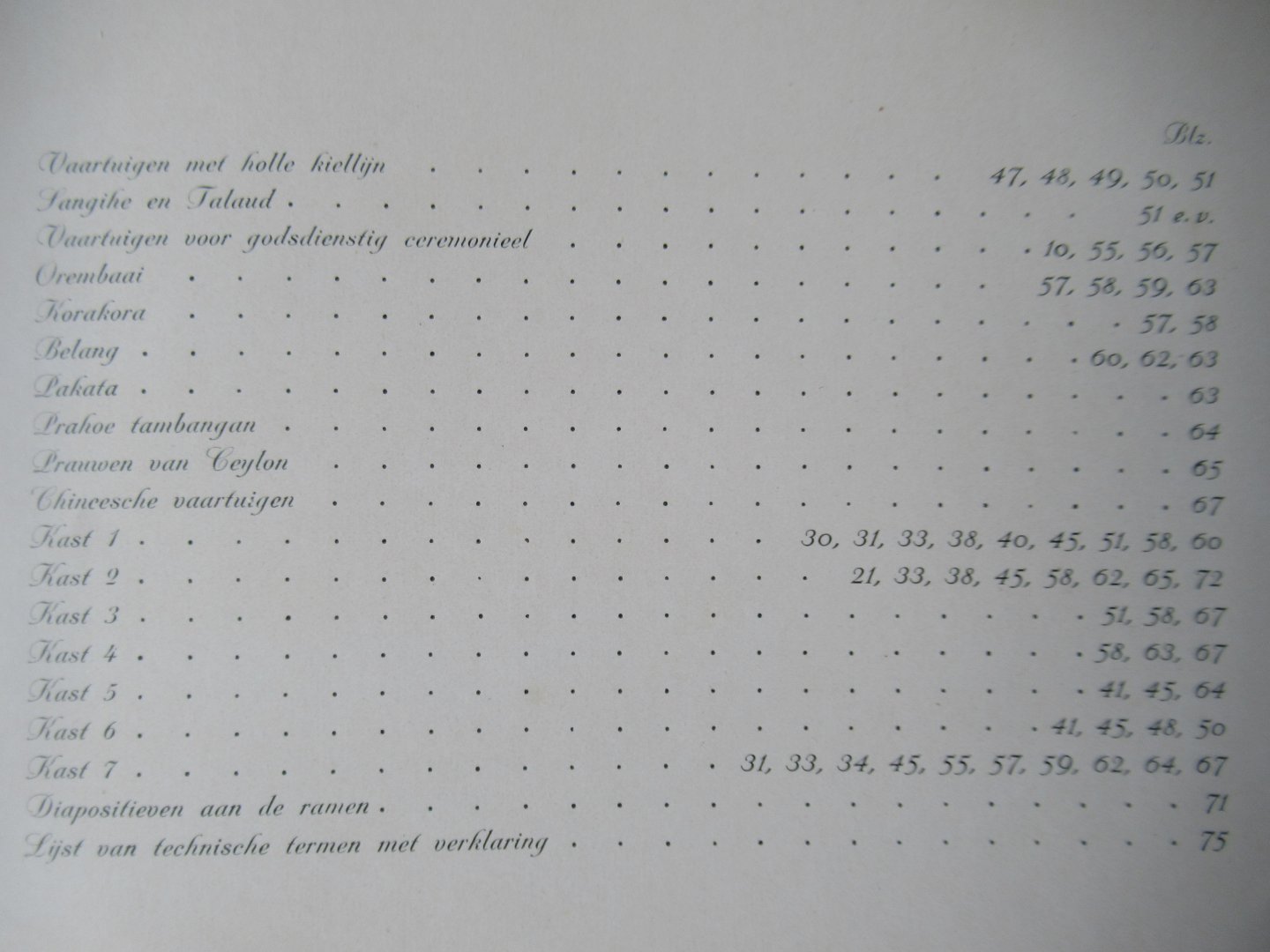 Nooteboom, Chr. - Gids voor het volkenkundig museum Deel XI De inlandsche scheepvaart