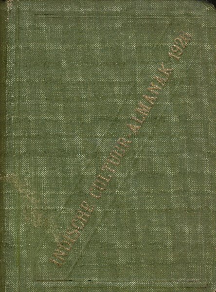 Lekkerkerker, C. - Indische Cultuur-Almanak voor 1926 : 40ste jaargang.