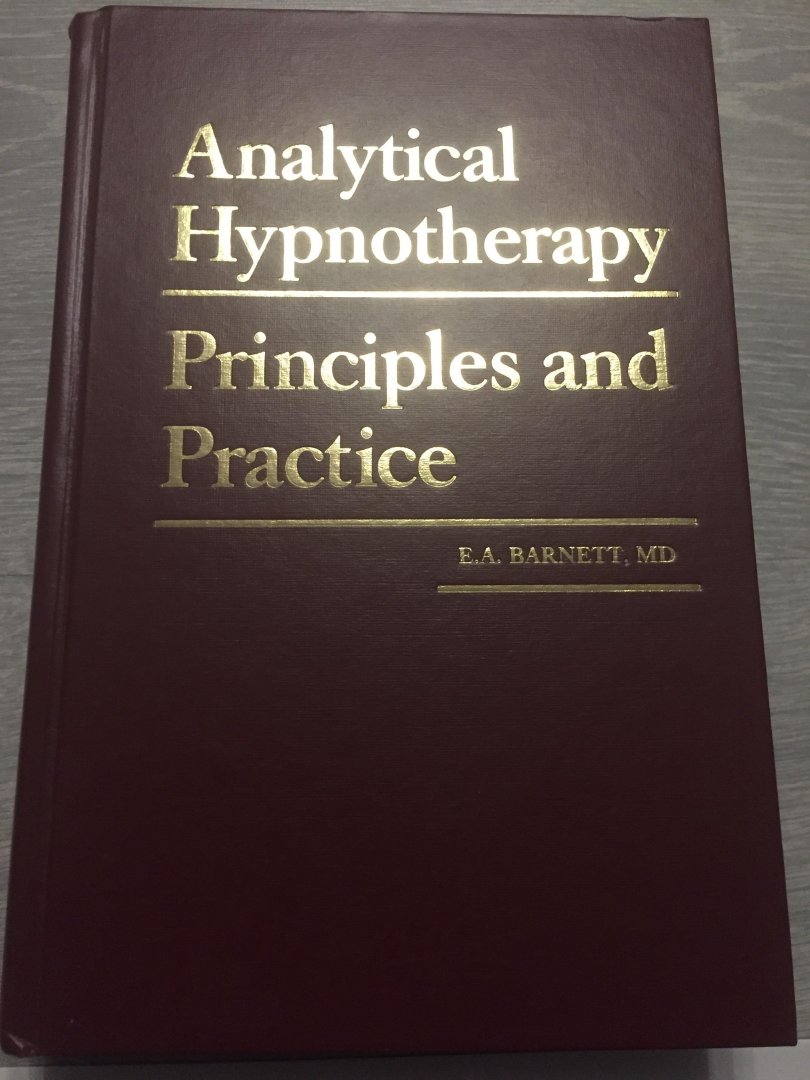 Morison, Jacquelyne - Analytical Hypnotherapy, principles and practice