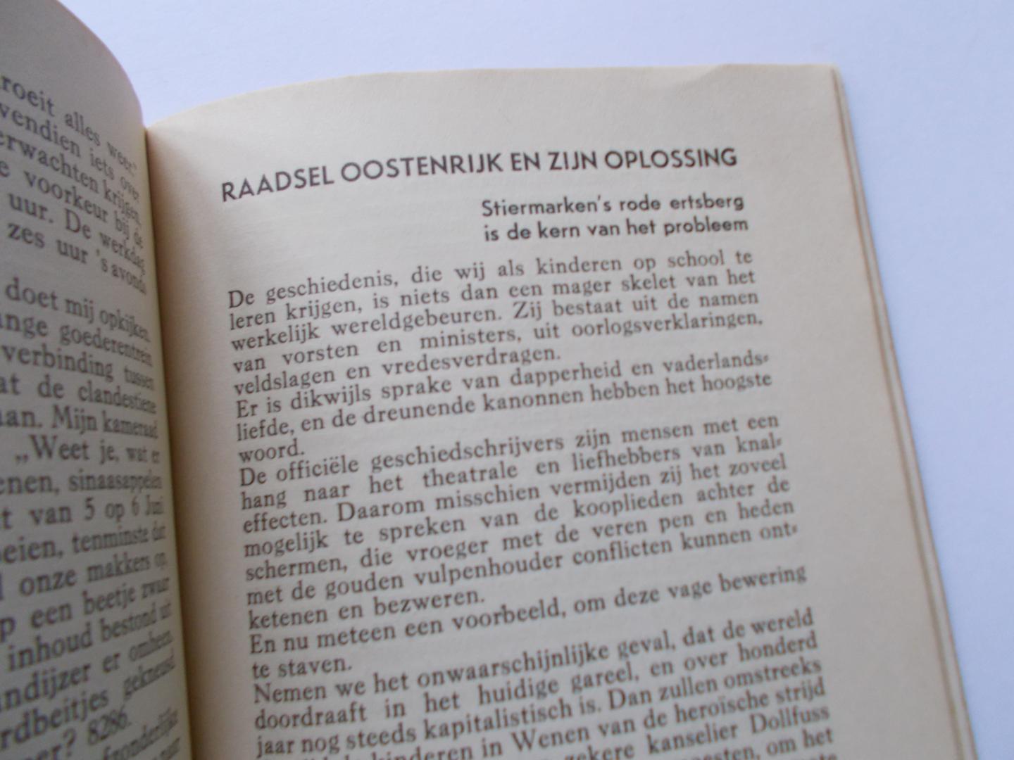 Doolaard, A. den - OOSTENRIJK 1935 door A. den Doolaard