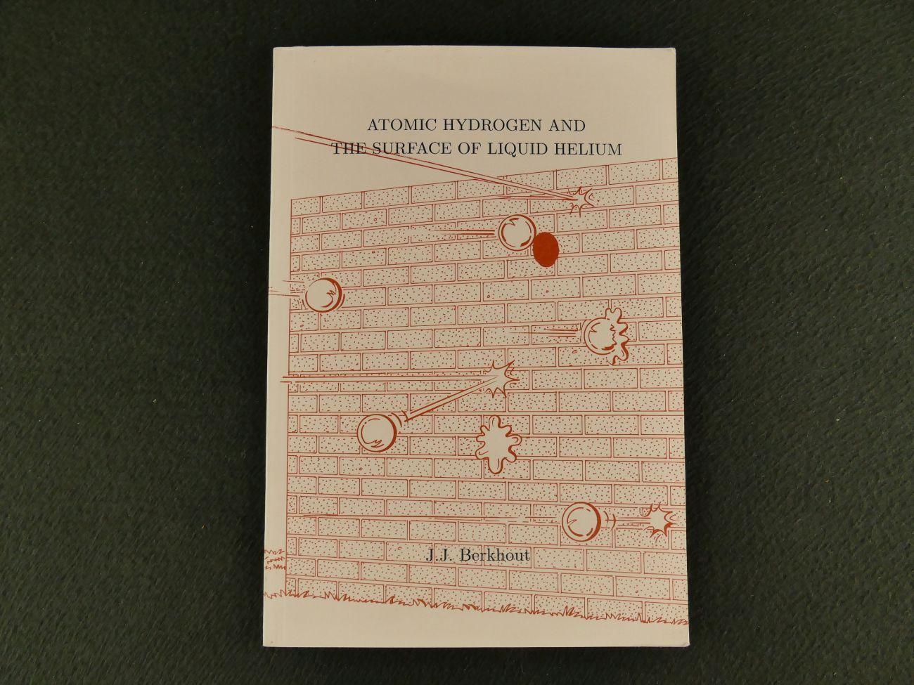 Berkhout, J.J - Atomic Hydrogen and the surface of liquid helium. Proefschrift. (4 foto's)