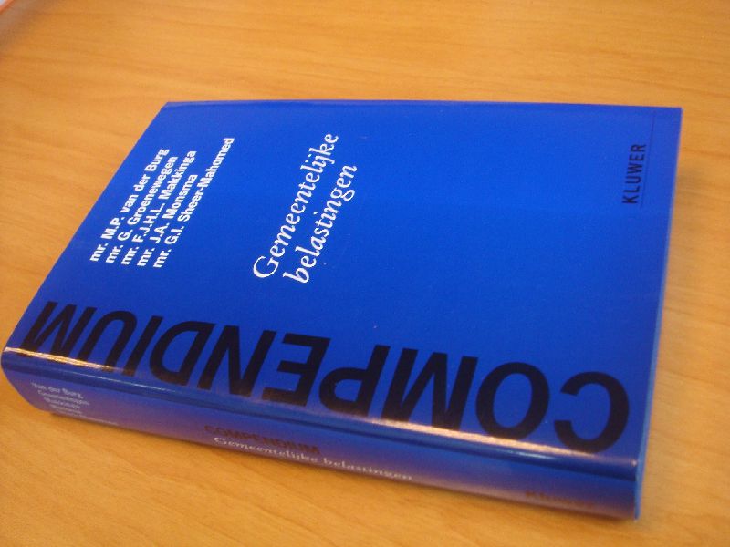 Burg, M.P. van der ea - Compendium gemeentelijke belastingen (1997)