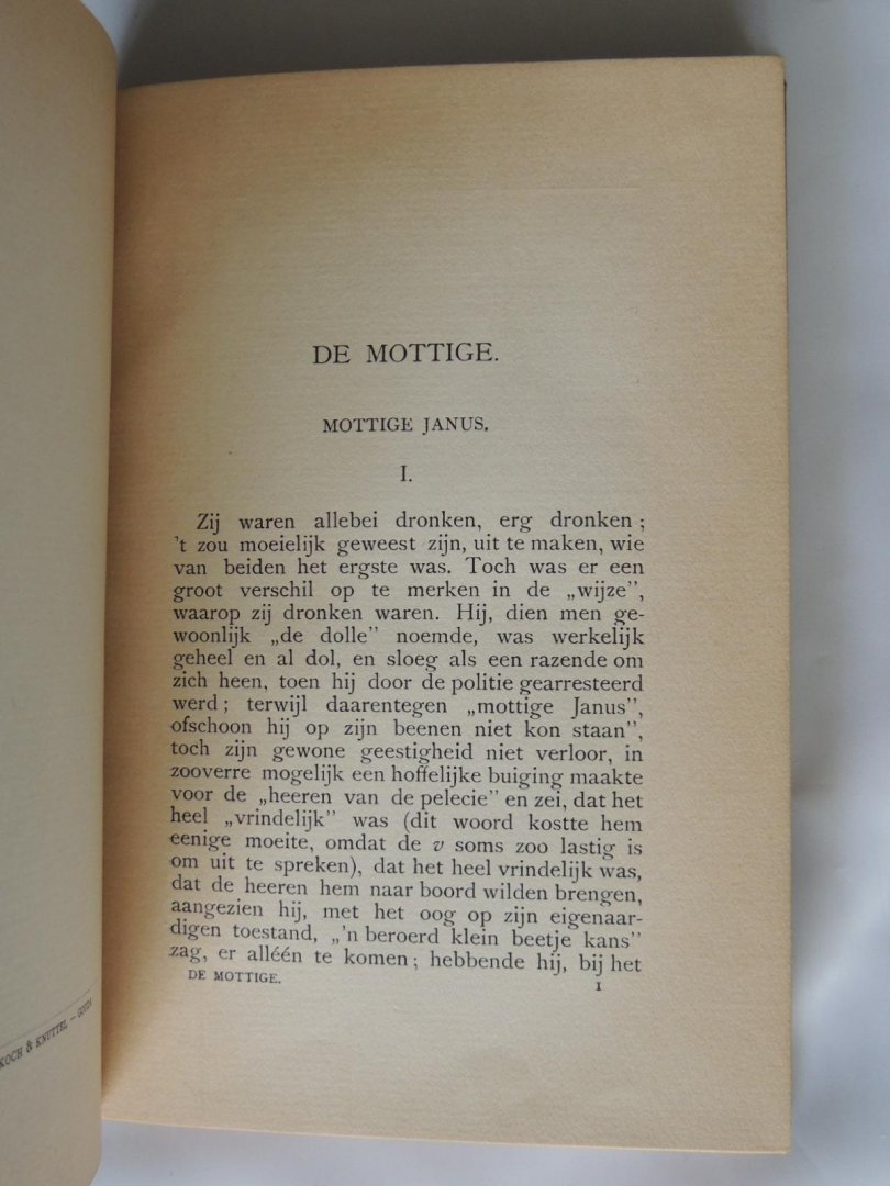 Werumeus Weruméus Buning, A. - De mottige. Verschillende Ouwe Heeren. Een kritiek Oogenblik. De Rooie. Uit en Thuis met de Tromp.  Jonker Sicco. - Marine  Schetsen