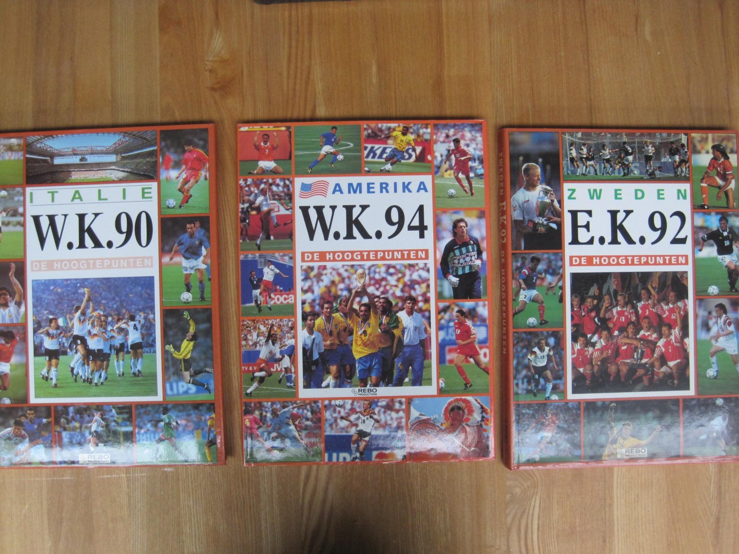 Textcase - De Hoogtepunten WK 90 - EK 92 - WK 94 -De hoogtepunten