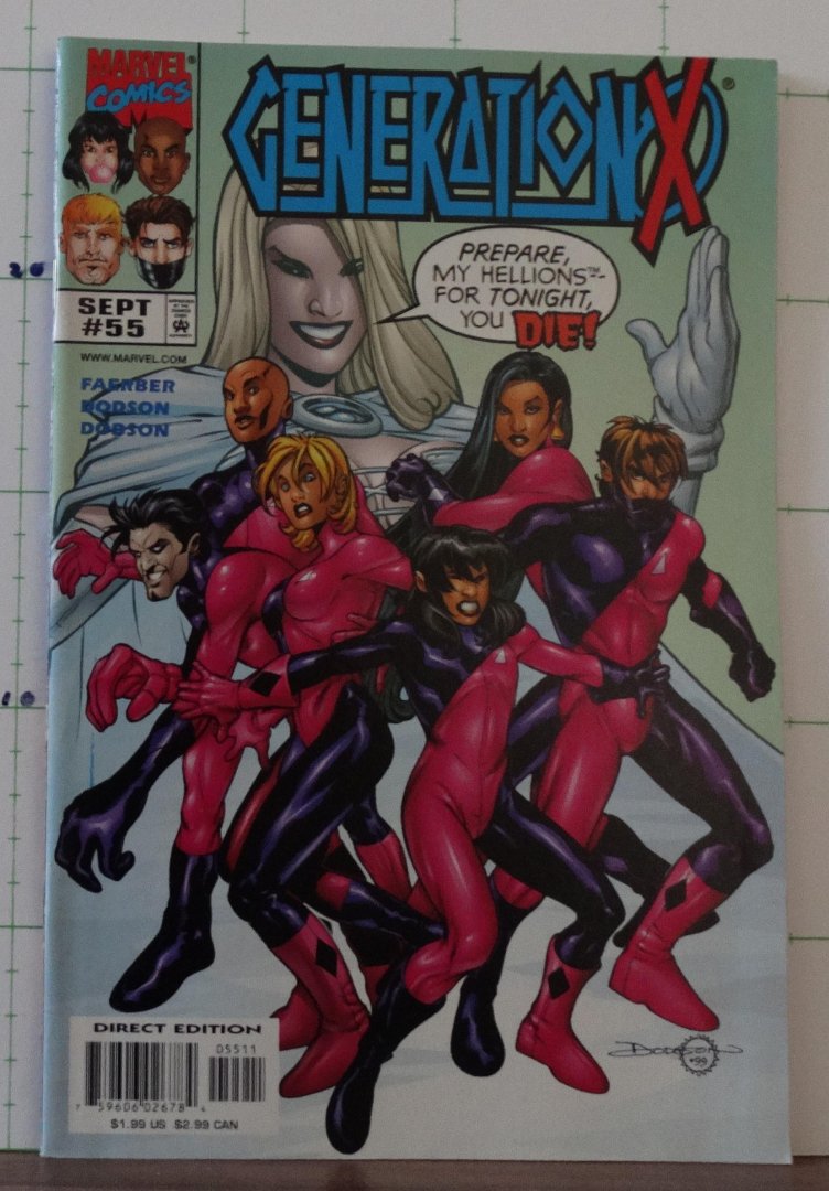 Faerber, Jay - Dodson, Terry - Dodson, Rachel - Generation X - sept 55 - sins of the past part 1 - in another man's shoes