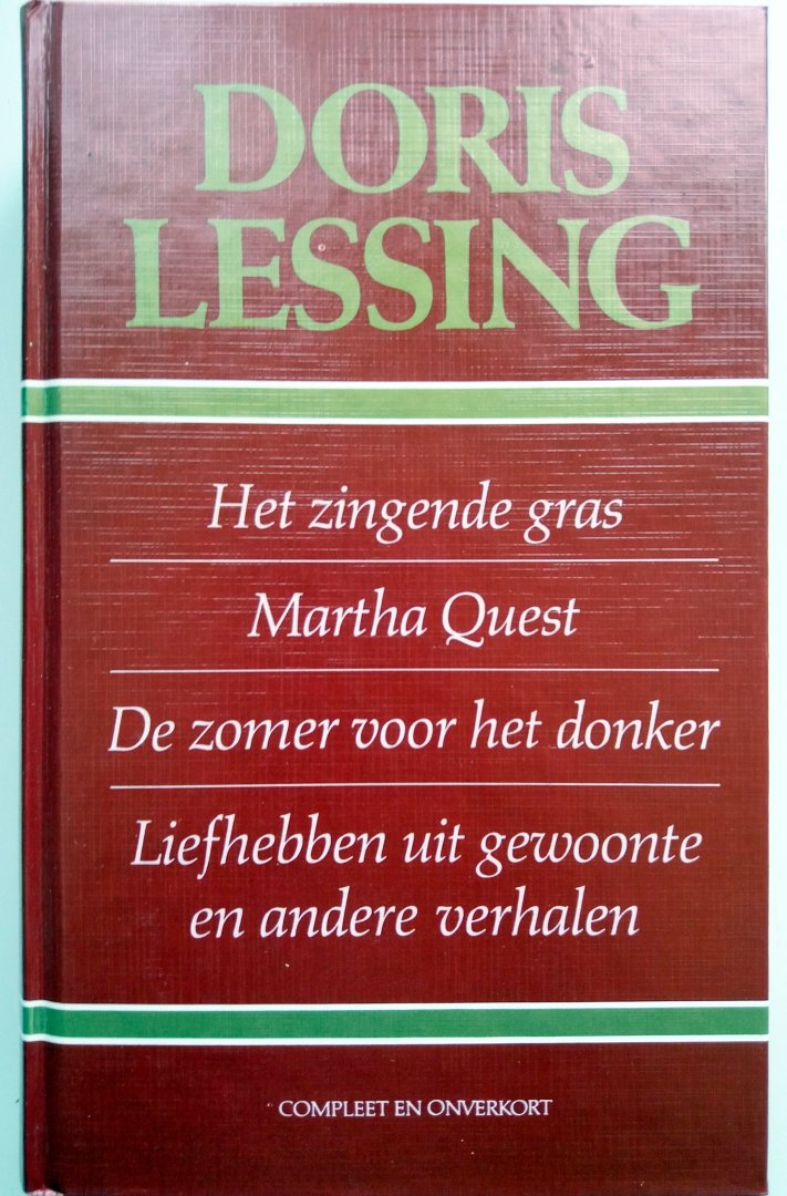 Lessing, Doris - OMNIBUS (Het zingende gras - Martha Quest - Liefhebben uit gewoonte - en andere verhalen)