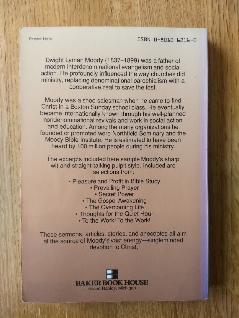 Turnbull, Ralph - THE BEST OF DWIGHT MOODY