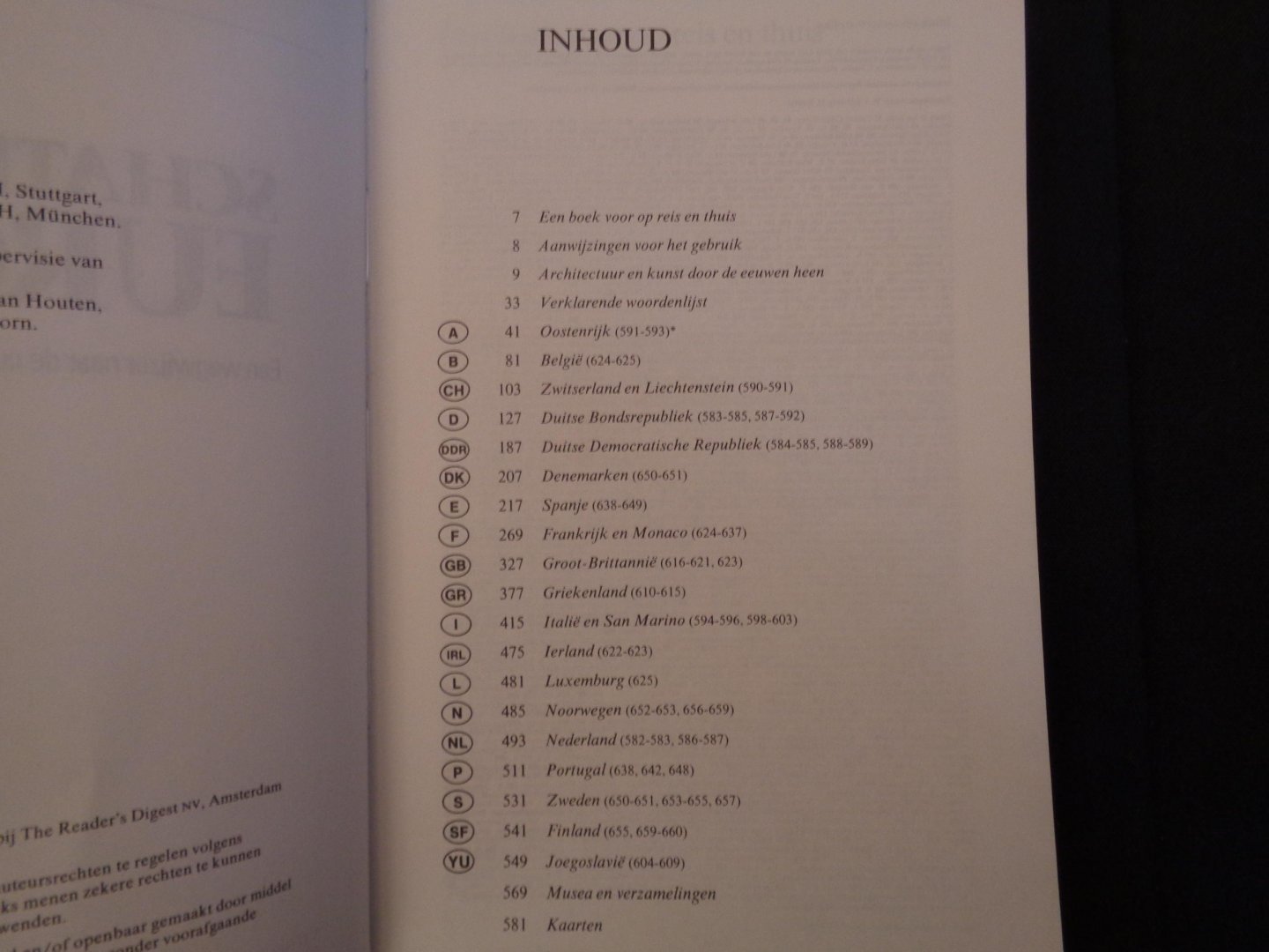 h.janse bouwhistoricus - Schatkamer europa / druk 1