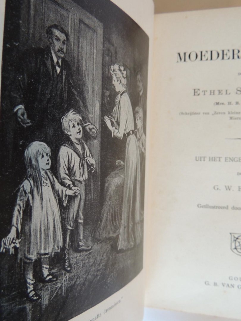 Turner, Ethel S. - uit het Engelsch bewerkt door G.W. Elberts ; geïllustreerd door A.J. Johnson - Moedertje Meg