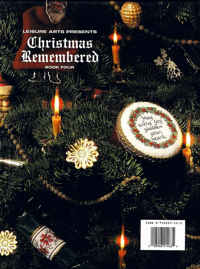 Leisure . [ ISBN 9780942237153 ] 5006 - O  Christmas  Tree . ( Kruissteken . Chross - Stitch . ) Book 4 of the Christmas Remembered Series of books of cross stitch patterns by Leisure Arts. -