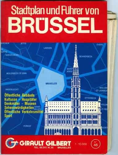  - Stadtplan und Fuhrer von Brussel
