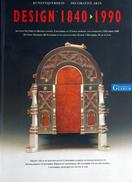 Glerum Veiling catalogus - Design 1840-1990,Kunstnijverheid en decorative kunst