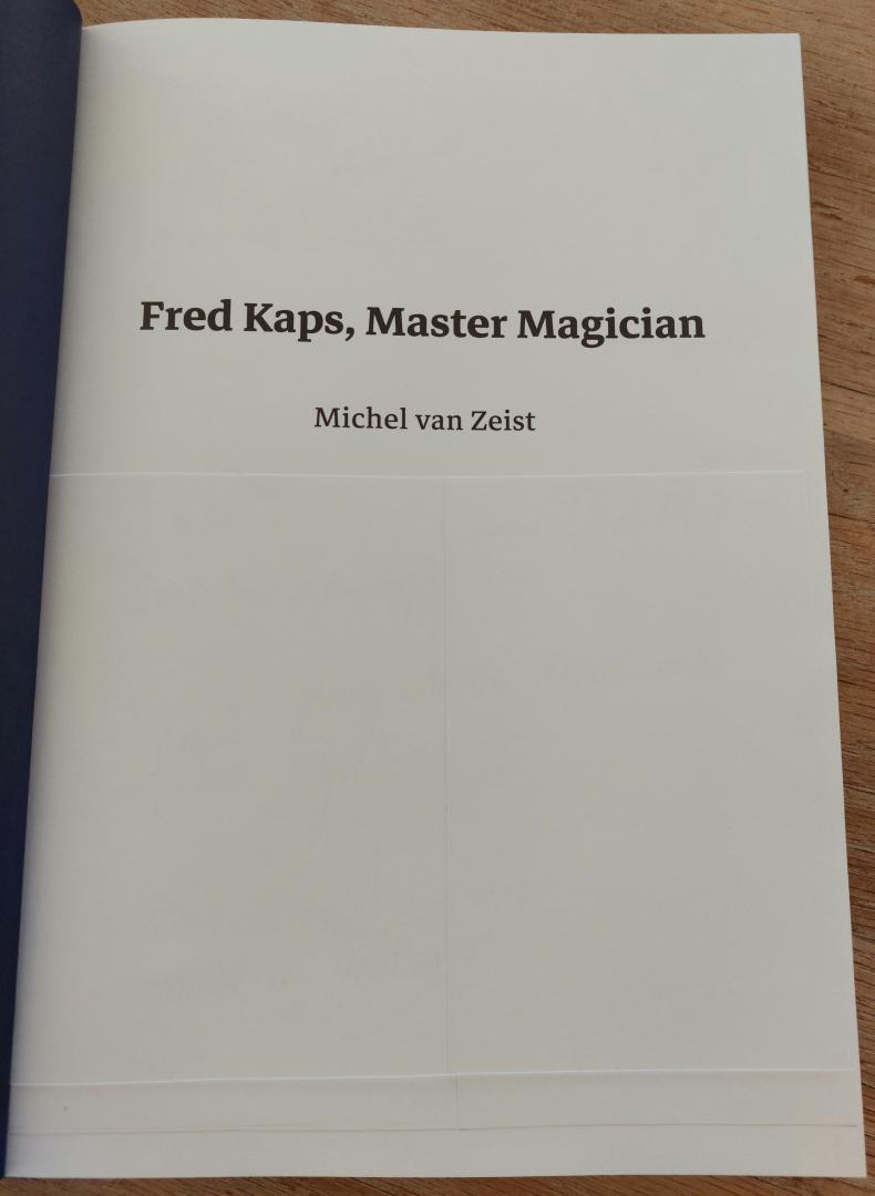 Zeist, Michel van - FRED KAPS, master magician