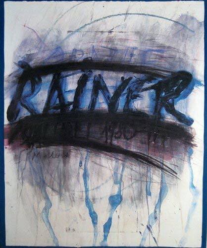 RAINER, ARNULF - GüSE, ERNST- GERHARD. - Arnulf Rainer, Malerei 1980 - 1990. Saarland-Museum Saarbrücken, 2. September - 4. November 1990 , Konsthall Malmö, 9. Februar - 24. März 1991.
