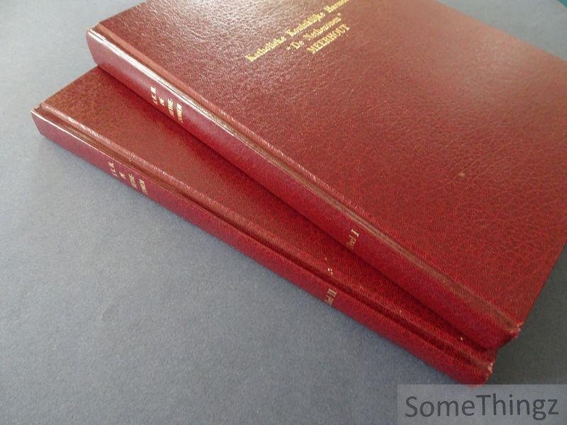 Antoon Kinnaer. - 125 jaar Katholieke Koninklijke Harmonie "De Nethezonen" Meerhout. Deel 1: De geschiedenis van de Muziekafdeling. Opgericht in 1871. Deel 2: De geschiedenis van de Toneelafdeling en het in 1939 opgericht katholiek operettegezelschap "Melodia".
