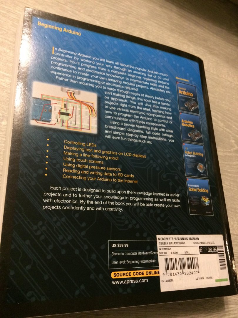 Mcroberts, Michael - Beginning Arduino