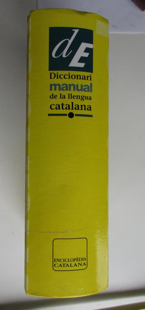  - Diccionari manual de la llengua Catalana (Diccionaris de l'Enciclopedia)