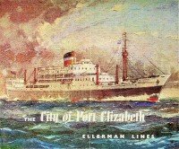 Ellerman Lines - Brochure Ellerman Lines, The City of Port Elizabeth