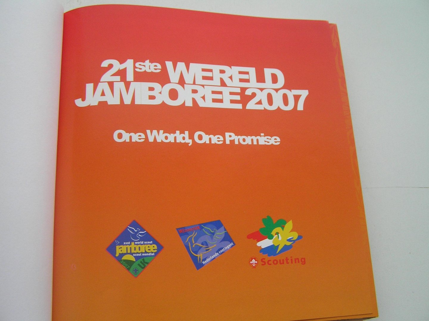 redactie - 21ste Wereld jamboree 2007  One World, One promise
