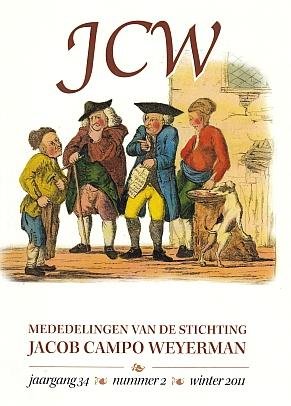 WEYERMAN, STICHTING JACOB CAMPO - Mededelingen van de Stichting Jacob Campo Weyerman. Juli 1979-november 1982; 1983-1984; 1995-winter 2012. Ca. 50 afleveringen.