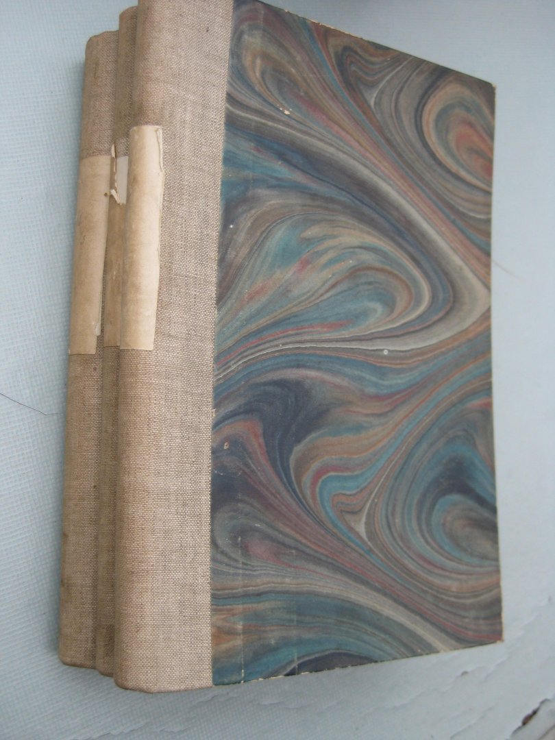 Houcke, Alfons van - - Grondbeginselen van de Geschiedenis der bouwkunst. In 3 delen: Heidensche Bouwkunst. Christene Bouwkunst. Moderne Bouwkunst.