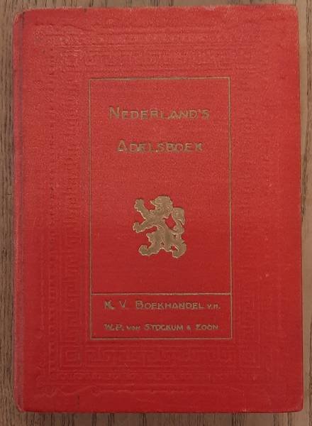 GENEALOGIE. - Nederland's Adelsboek 1925. 23e Jaargang.[G - K]