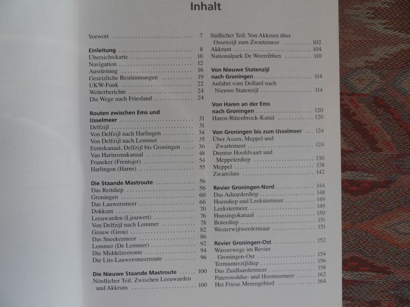 Fenzl, Manfred. - Friesland. - Routen en Reviere zwischen Ems und IJsselmeer.